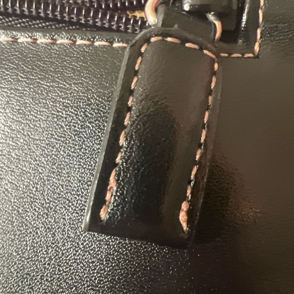 EUC Vintage Mondani New York Black  Handbag Y2K 2000s (D5) - Picture 8 of 8